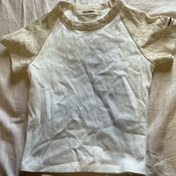 GLOWNY 90S RAGLAN BABY TEE (COOKIE) - Picture 5 of 6